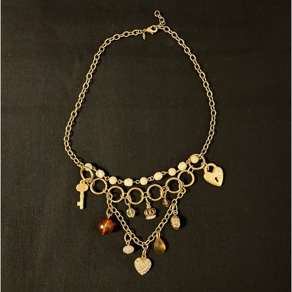 Vintage Avon SH Charm Necklace - Picture 2 of 10